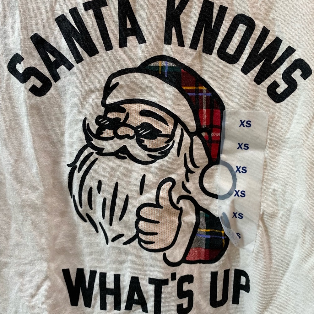 Old Navy NWT Christmas pajama shirt